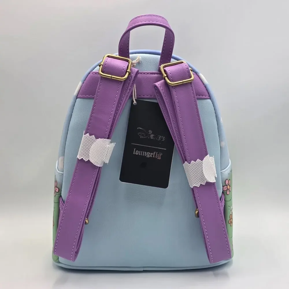 Loungefly Disney A Goofy Movie Max & Roxanne Flower Field Mini Backpack New